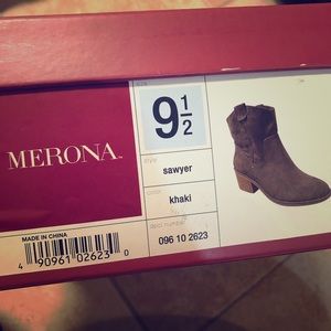 Slip on ankle boots